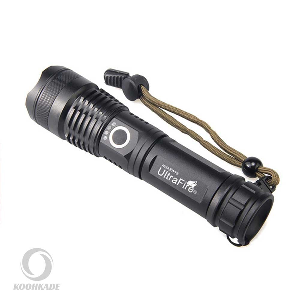 چراغ قوه ULTRA FIRE مدل P50-38000W (‌معیوب ) — تصویر ۵