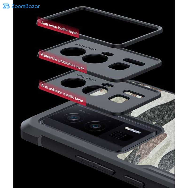 قاب اپیکوی مدل Xundd Camouflage مناسب برای گوشی موبایل شیائومی Poco F5 Pro /Redmi K60/ K60 Pro — تصویر ۷