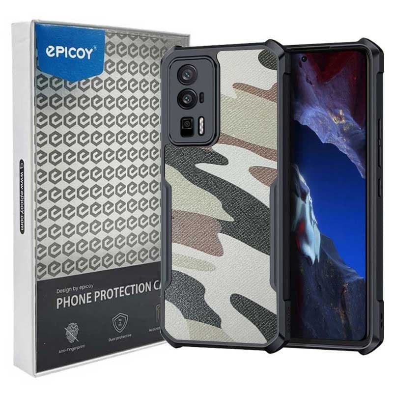قاب اپیکوی مدل Xundd Camouflage مناسب برای گوشی موبایل شیائومی Poco F5 Pro /Redmi K60/ K60 Pro