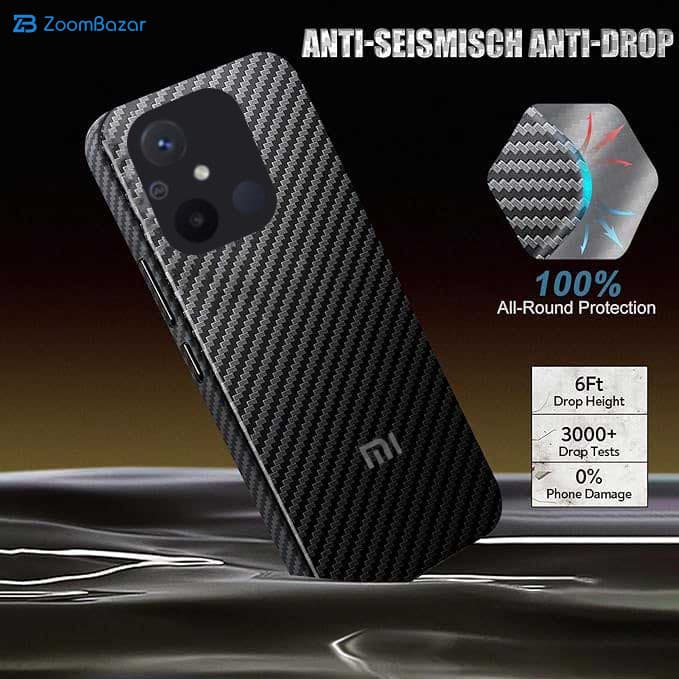 قاب اپیکوی مدل PVD-CARBON مناسب برای گوشی موبایل شیائومی Redmi 12C — تصویر ۶