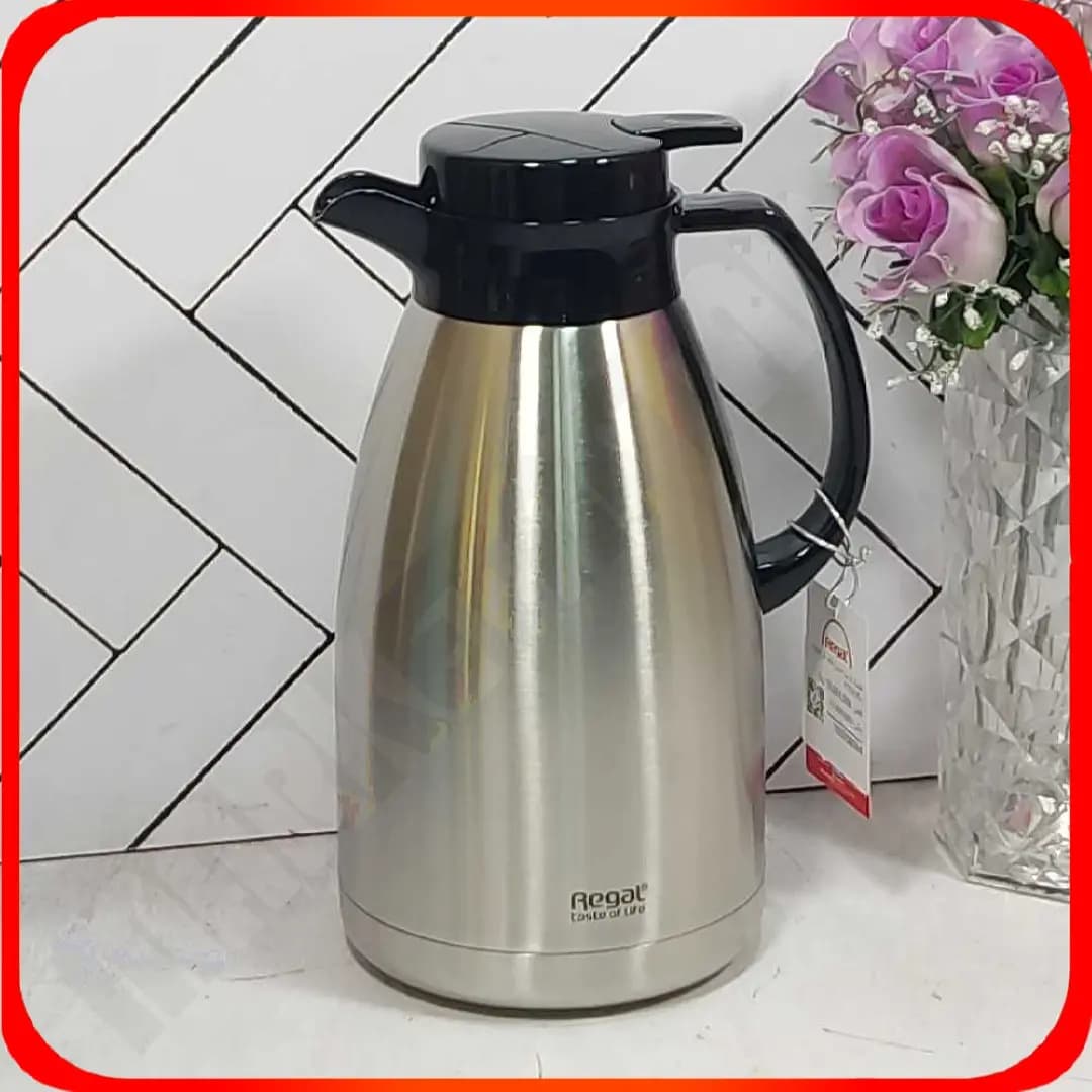 فلاسک 2 لیتر استیل دکمه دار TSCHP ریگال
