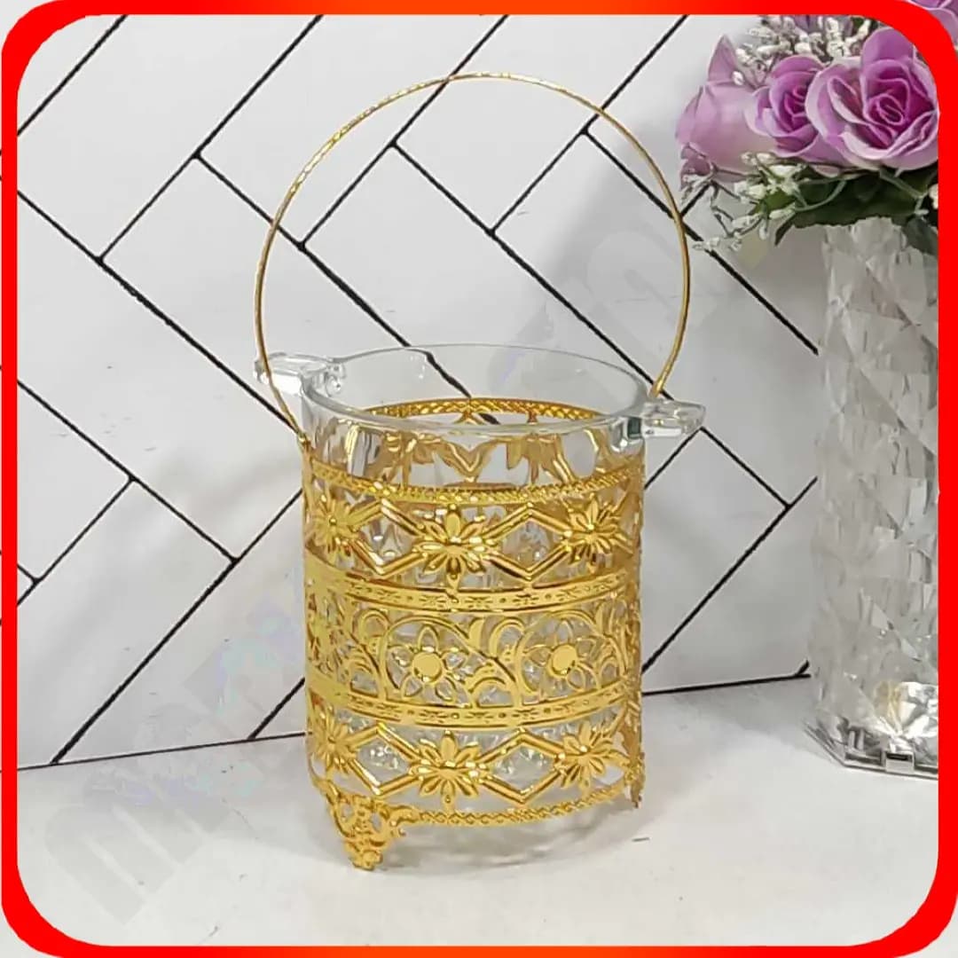 یخدان طلایی آینه خاتم