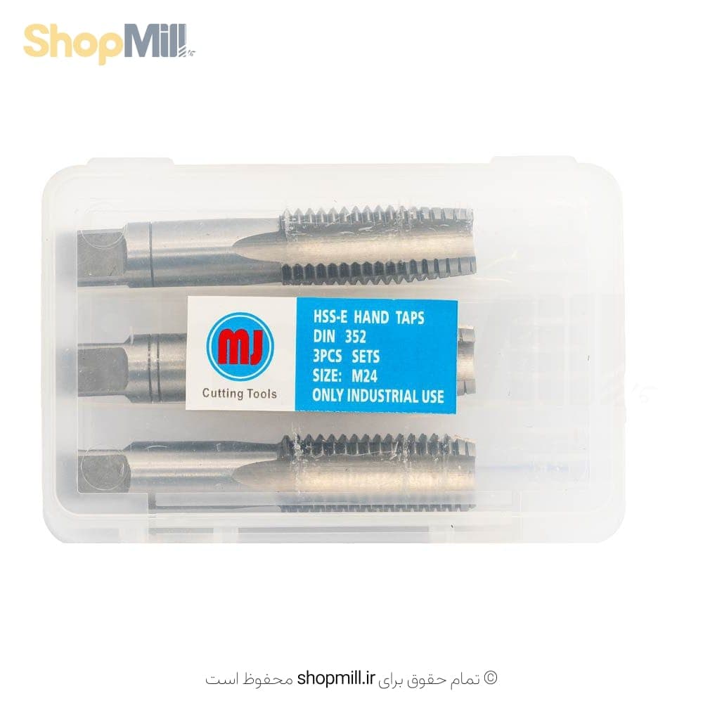 قلاویز دستی M24*3 HSS-E برند MJ — تصویر ۲