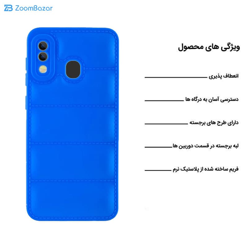 قاب اپیکوی مدل Puffy Puffer مناسب برای گوشی موبایل سامسونگ Galaxy A10s — تصویر ۶