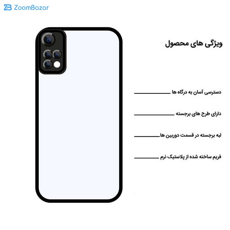 قاب اپیکوی مدل Magic-Lens مناسب برای گوشی موبایل شیائومی Note 11S 4G — تصویر ۵