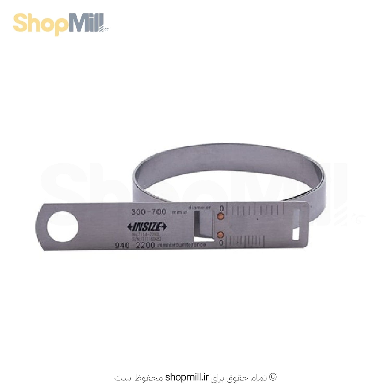 سیرکومتر 700-300 میلی متر اینسایز (Insize) مدل 2200-7114
