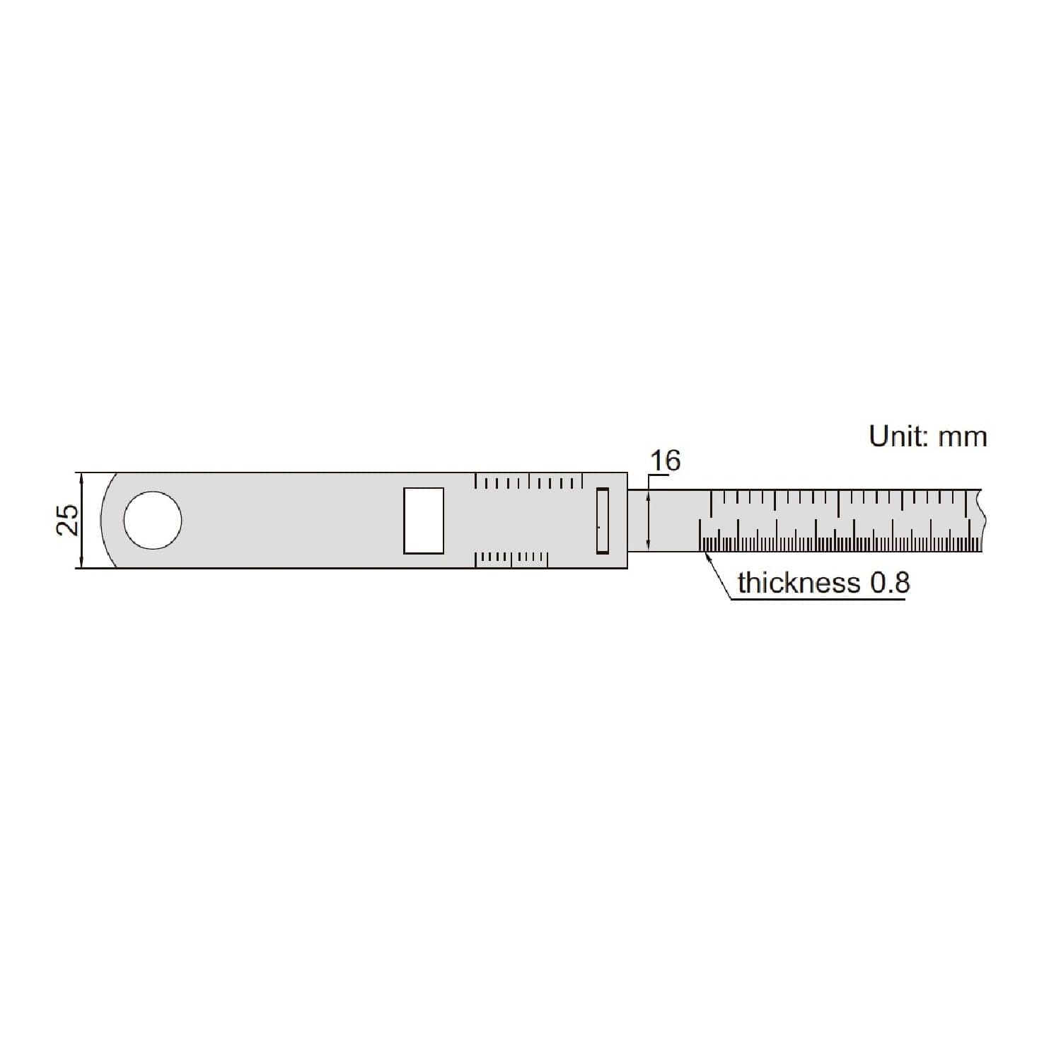 سیرکومتر 700-300 میلی متر اینسایز (Insize) مدل 2200-7114 — تصویر ۲