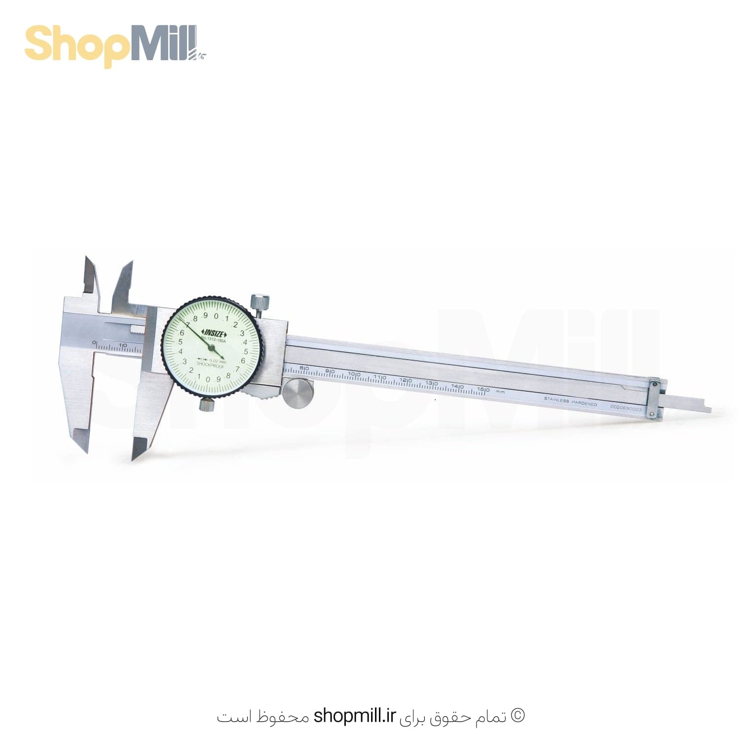 کولیس ساعتی اینسایز (Insize) 15 سانتی متر مدل 150-1312