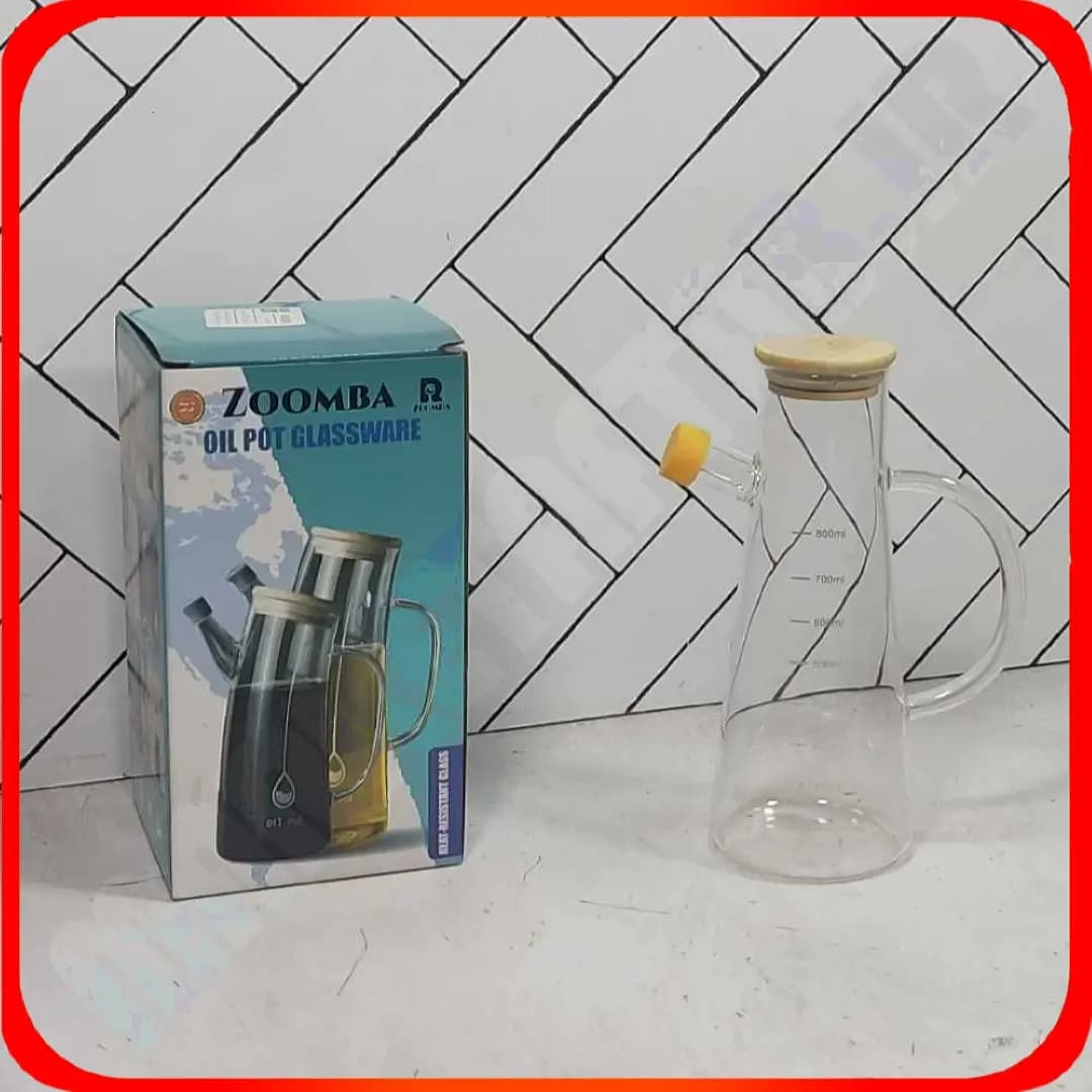 روغن ریز مخروطی دسته هلالی سرچوبی حجم 700 میل زومبا