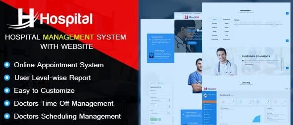 دانلود اسکریپت PHP مدیریت بیمارستان Hospital