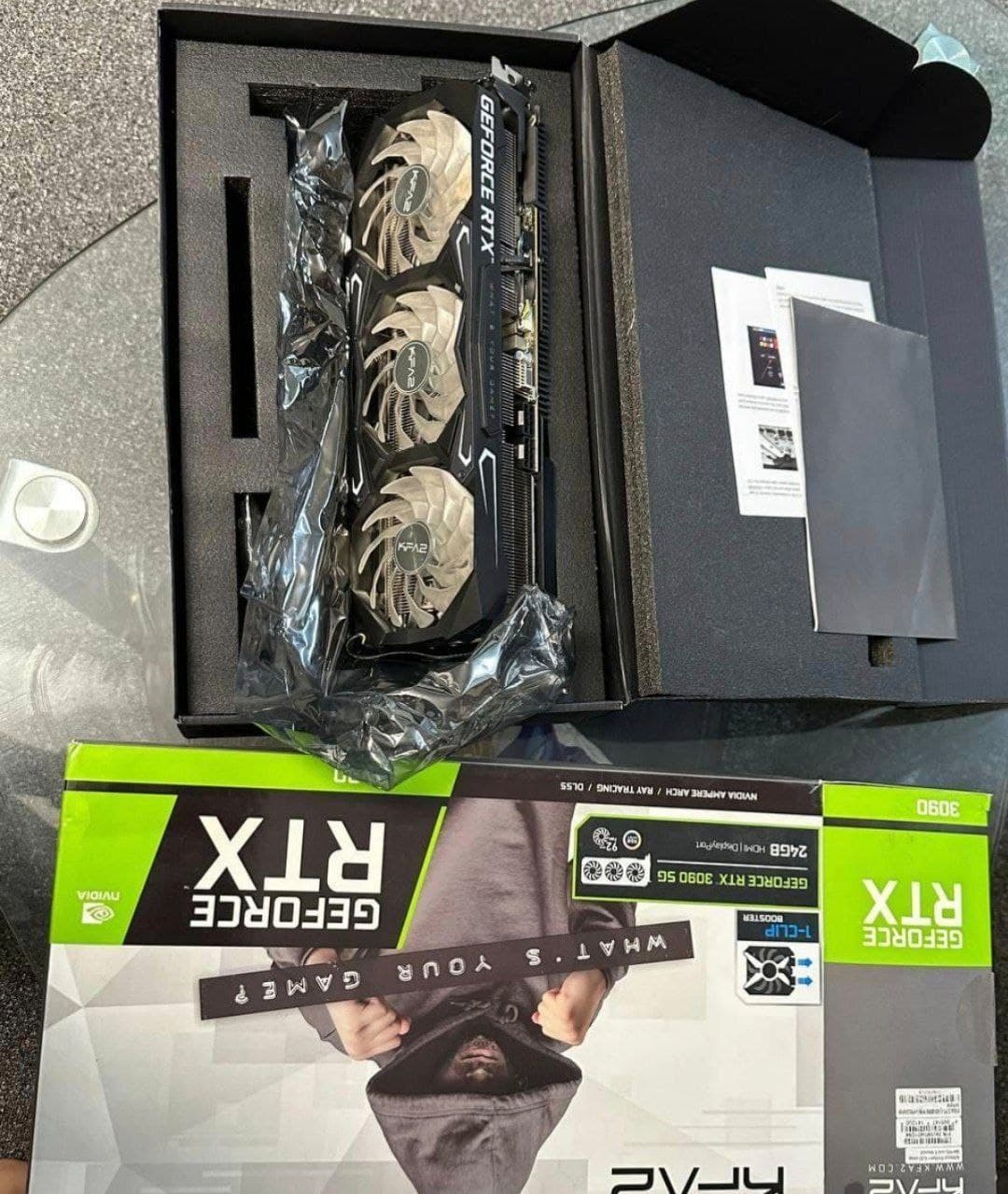 کارت گرافیک استوک گلکس GALAX GeForce RTX 3090 ظرفیت 24 گیگابایت — تصویر ۲