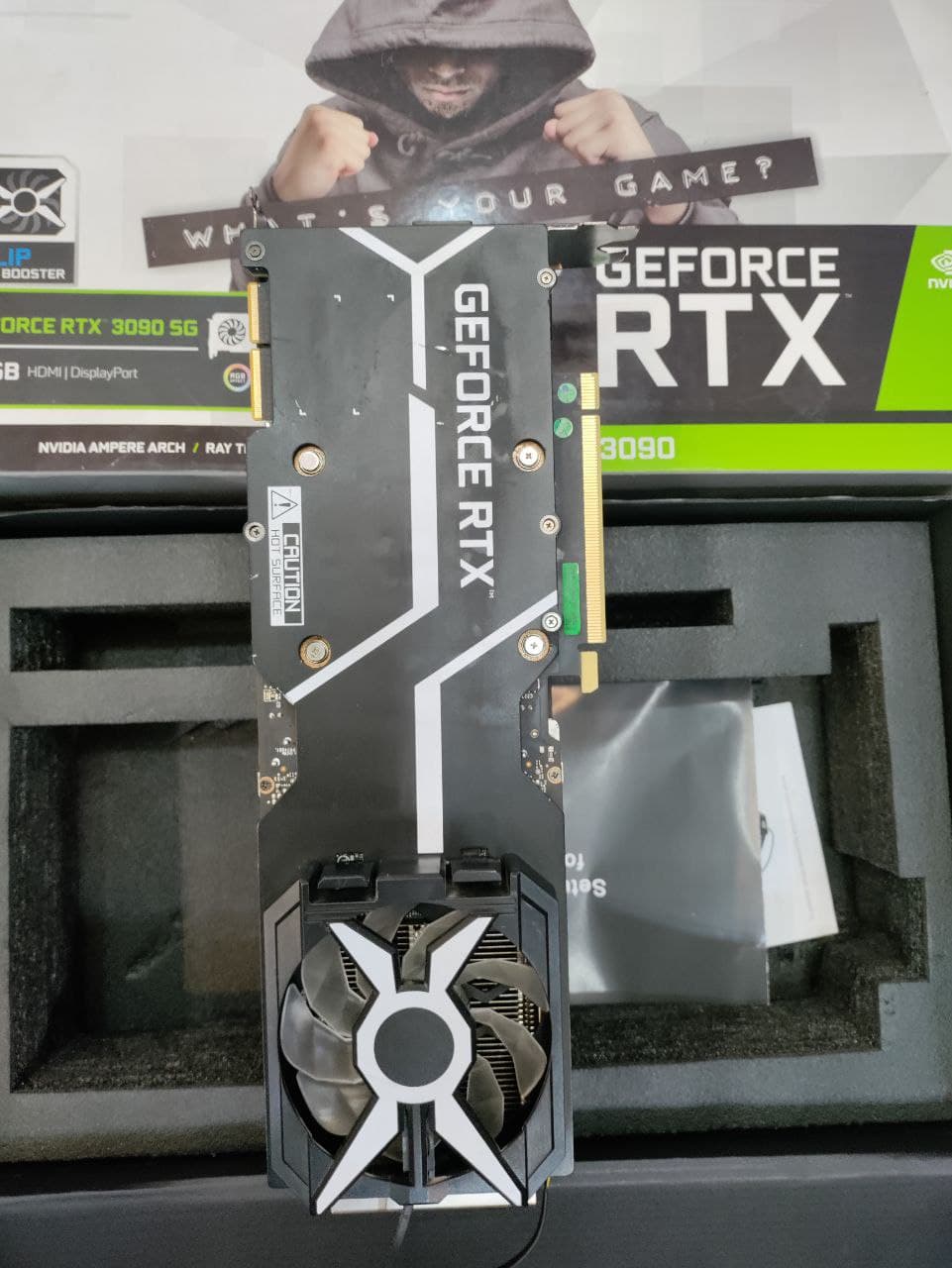 کارت گرافیک استوک گلکس GALAX GeForce RTX 3090 ظرفیت 24 گیگابایت — تصویر ۴