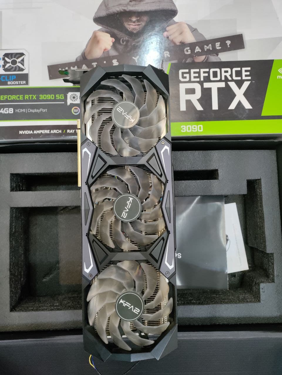 کارت گرافیک استوک گلکس GALAX GeForce RTX 3090 ظرفیت 24 گیگابایت — تصویر ۵
