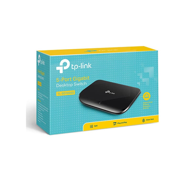سوئیچ 5 پورت تی پی لینک گیگابیتی مدل TP-LINK TL-SG1005D 5 Port — تصویر ۶