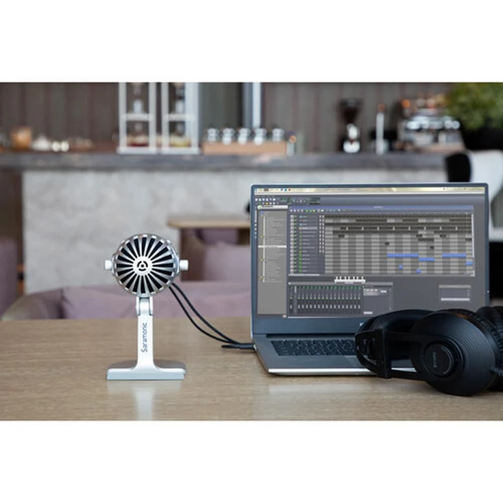 میکروفون سارامونیک Saramonic SmartMic MTV550 Cardioid USB Microphone — تصویر ۲