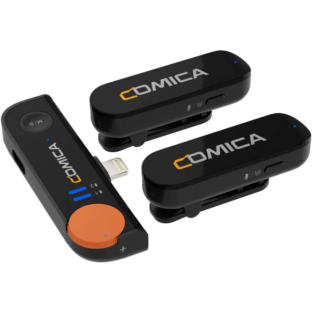 میکروفون بی سیم آیفونی کامیکا COMICA Vimo S-MI — تصویر ۷