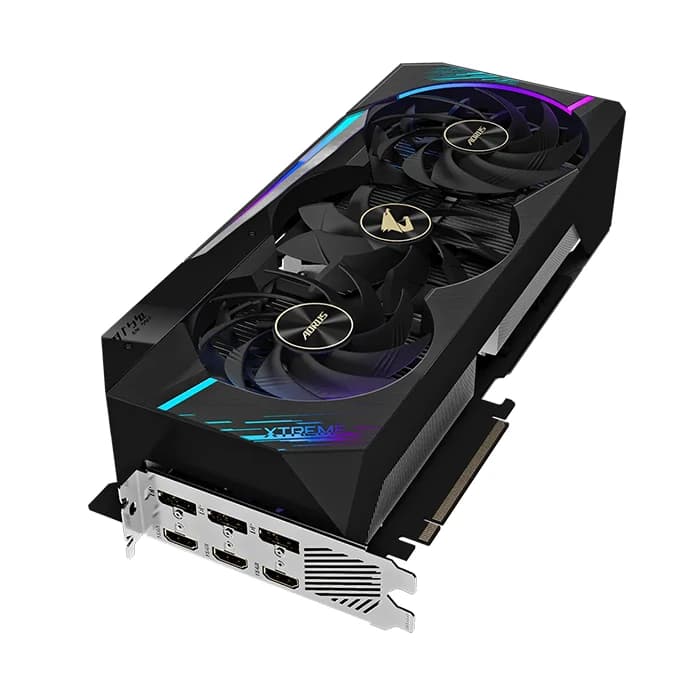 کارت گرافیک استوک AORUS GeForce RTX 3090 XTREME ظرفیت 24 گیگابایت