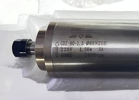 اسپیندل موتور آب خنک 1.5 کیلو وات مدل GDZ-80-1.5
