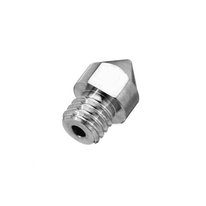 نازل اکسترودر MK8 تیتانیومی 0.4mm پرینتر سه بعدی فیلامنت 1.75