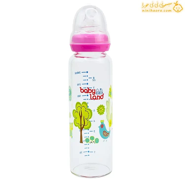 شیشه شیر پیرکس ۲۴۰ میل بی بی لند ارتودنسی 440