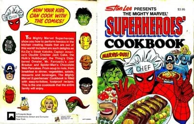 دانلود کمیک Stan Lee Presents The Mighty Marvel Superheroes Cookbook (1977)