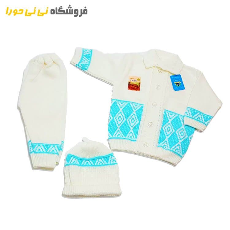 سه تیکه بافت طرح کِشی — تصویر ۲
