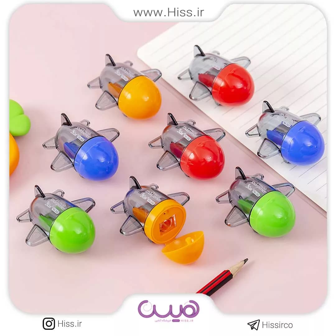 تراش مخزن دار موشک رنگی