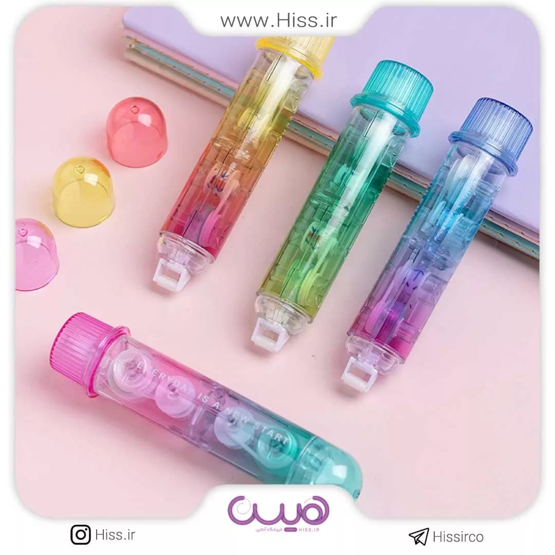 غلط گیر و چسب نواری استوانه ای