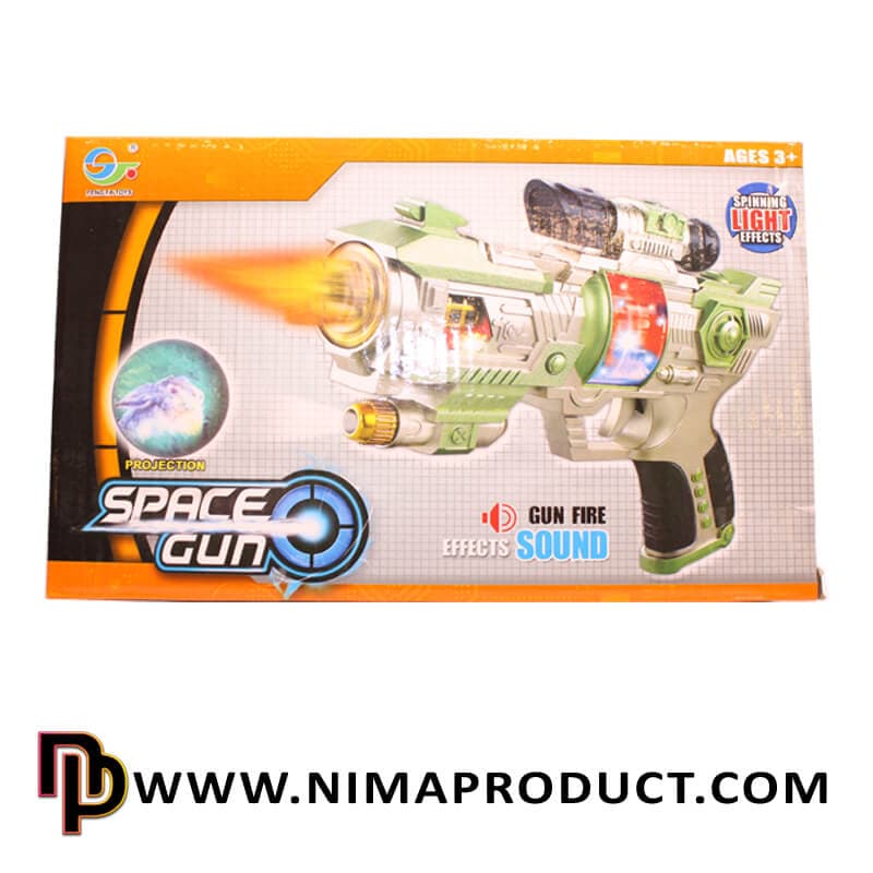 اسباب بازی تفنگ موزیکال آیتم AK808 — تصویر ۴