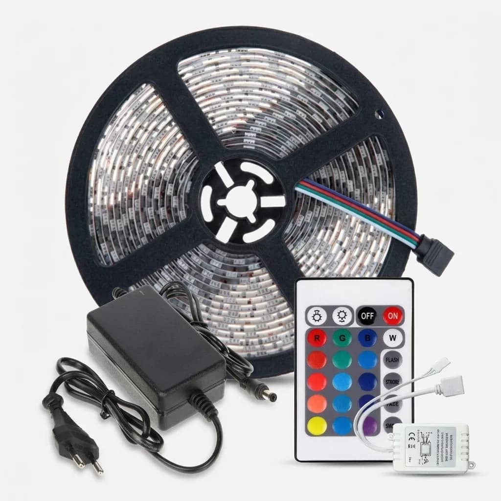 ریسه ال ای دی مدل RGB کد 05 طول پنچ متر