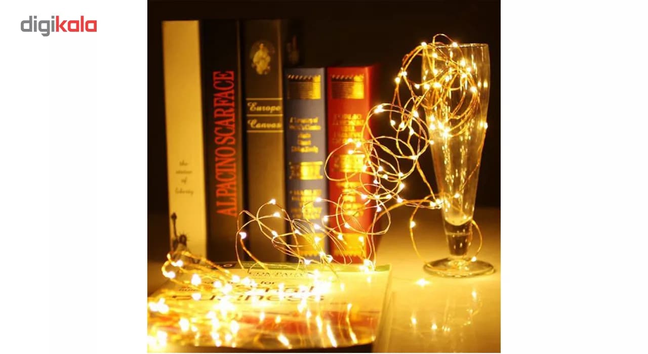 ریسه ال ای دی مفتولی کد 100LED طول 10 متر — تصویر ۳