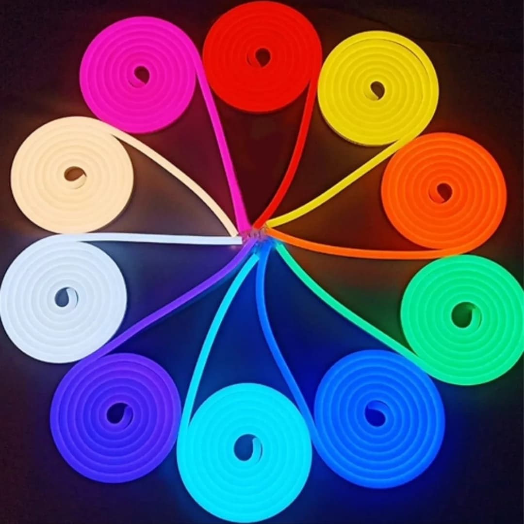 ریسه نئون فلکسی مدل سولو آآ مرکوری کد 12v RGB طول نیم متر — تصویر ۲