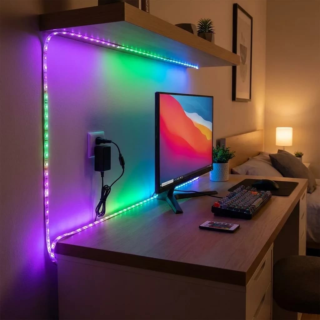 ریسه ال ای دی مدل RGB طول 3 متر — تصویر ۲