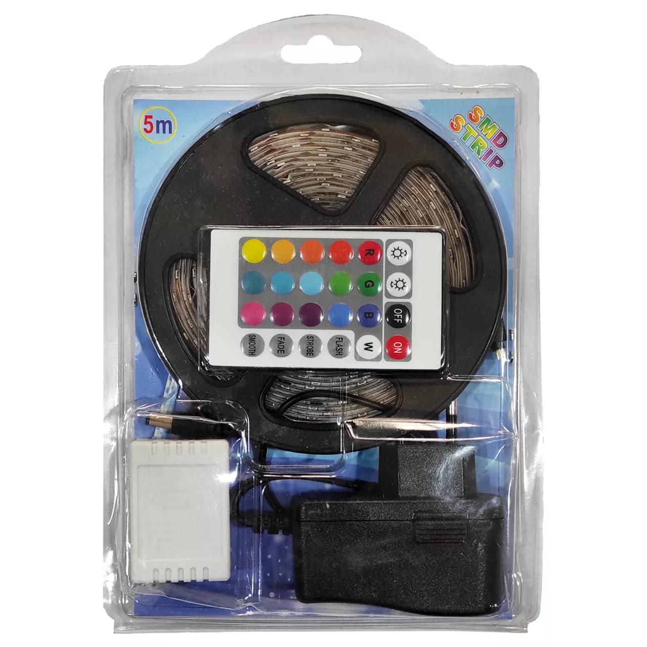 ریسه ال ای دی مدل SMD-5m به همراه ریموت کنترل — تصویر ۳