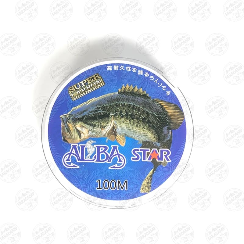 نخ ماهیگیری AlbaStar SuperCarbon آلبا استار ۱۰۰ متر سایز ۰/۶۰ — تصویر ۳