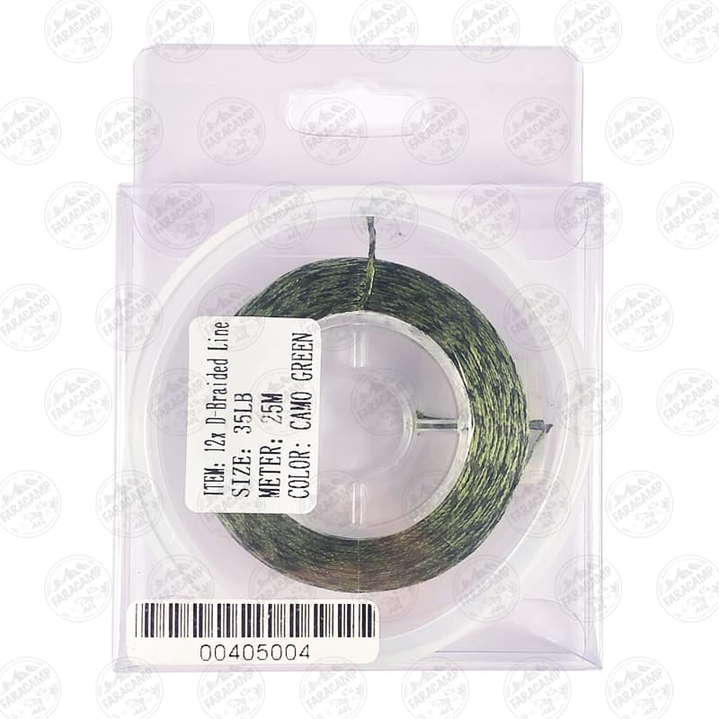 نخ لیدر کپوری ۲۵ متری Carp Leadfree 35LB Camo Green