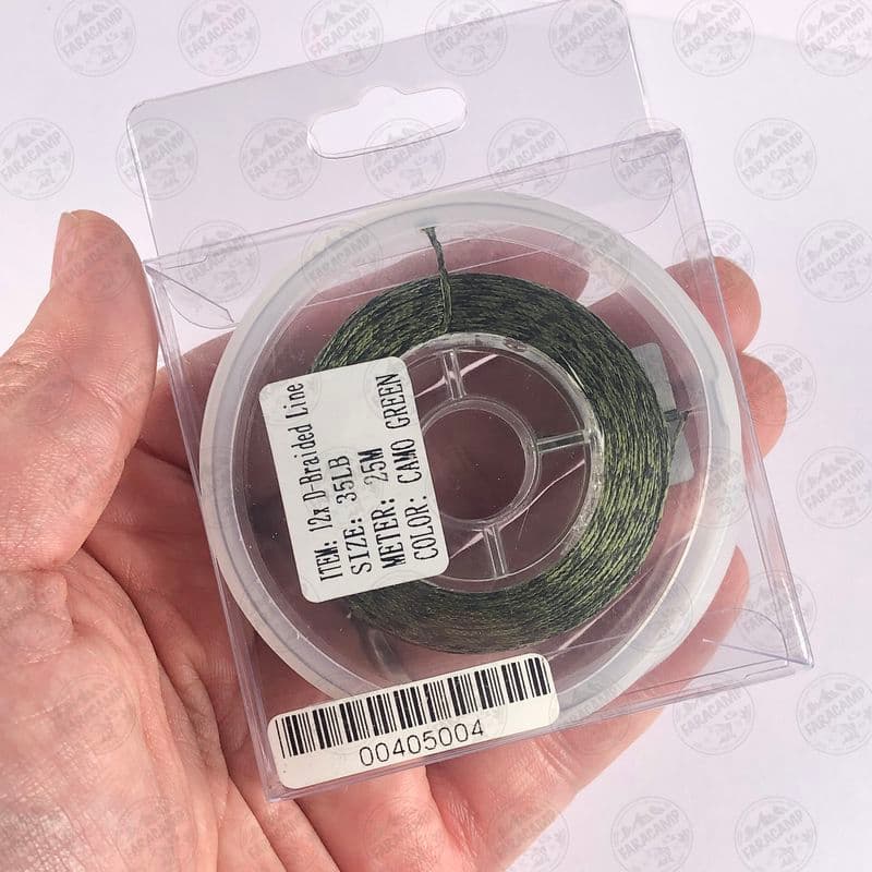 نخ لیدر کپوری ۲۵ متری Carp Leadfree 35LB Camo Green — تصویر ۲