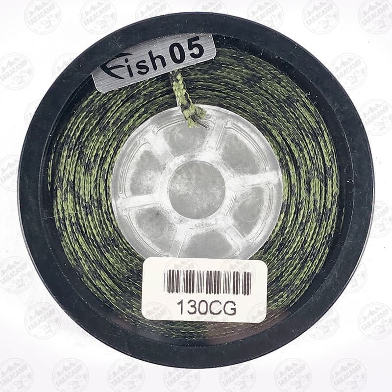 نخ لیدر کپوری ۱۰ متری Carp Leadcore 45LB Camo Green — تصویر ۲