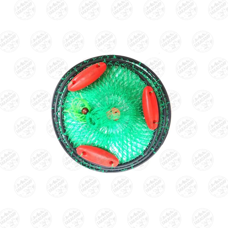 زنده نگهدار تور تاشو سبز سایز کوچک — تصویر ۲