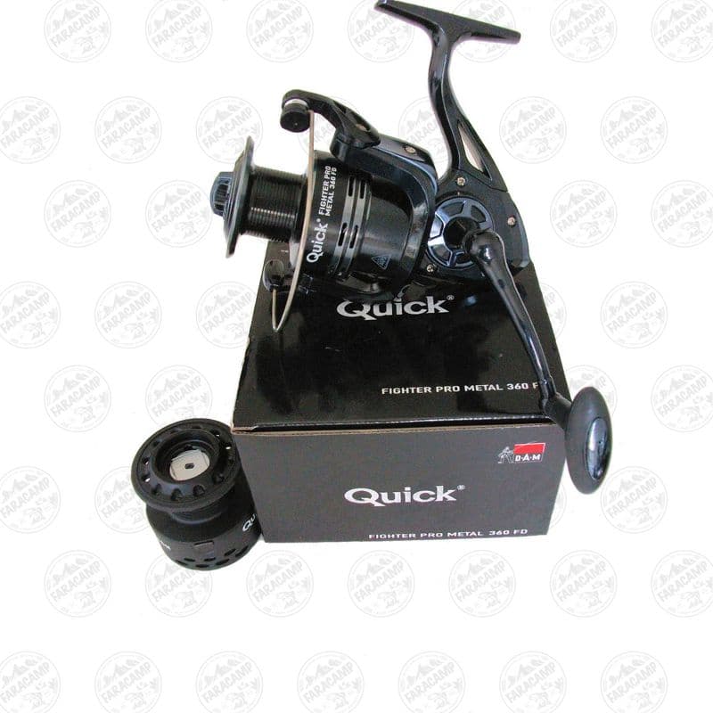 چرخ ماهیگیری دام D.A.M مدل Quick 320 FD اسپول یدک — تصویر ۸