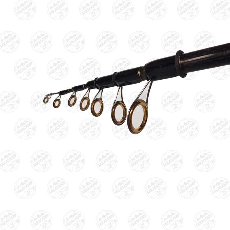 چوب ماهیگیری (لنسر) SHIMANO، کربن، CATANA 270، اکشن ۱۵-۴۰ گرم — تصویر ۲