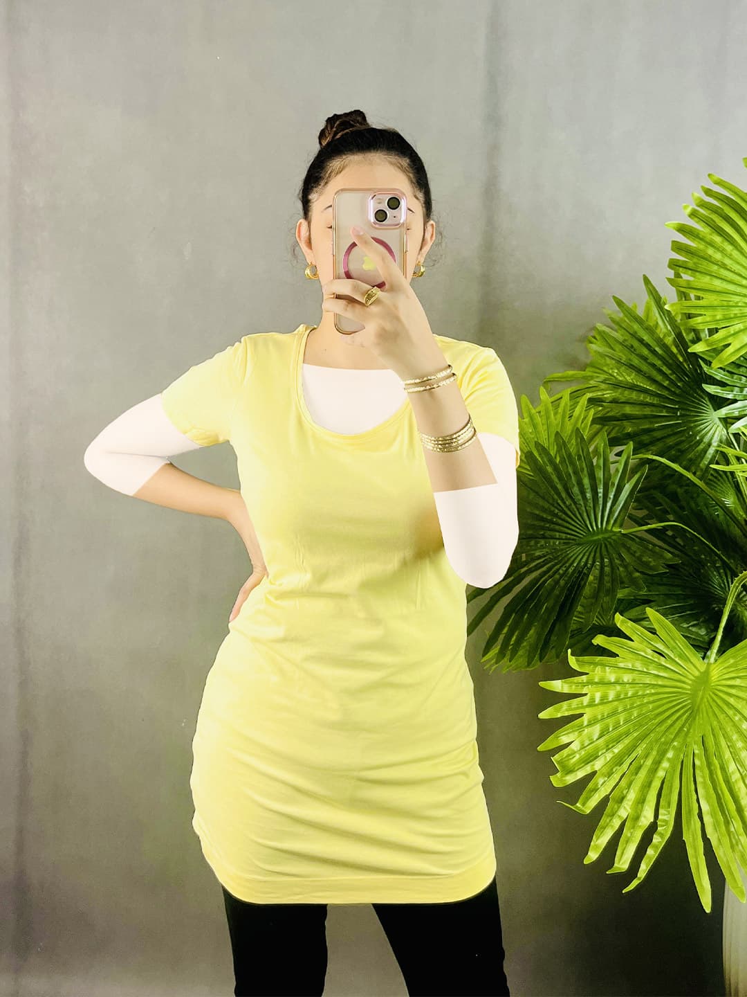 تیشرت لانگ، تونیک زنانه اسمارا کد b3162