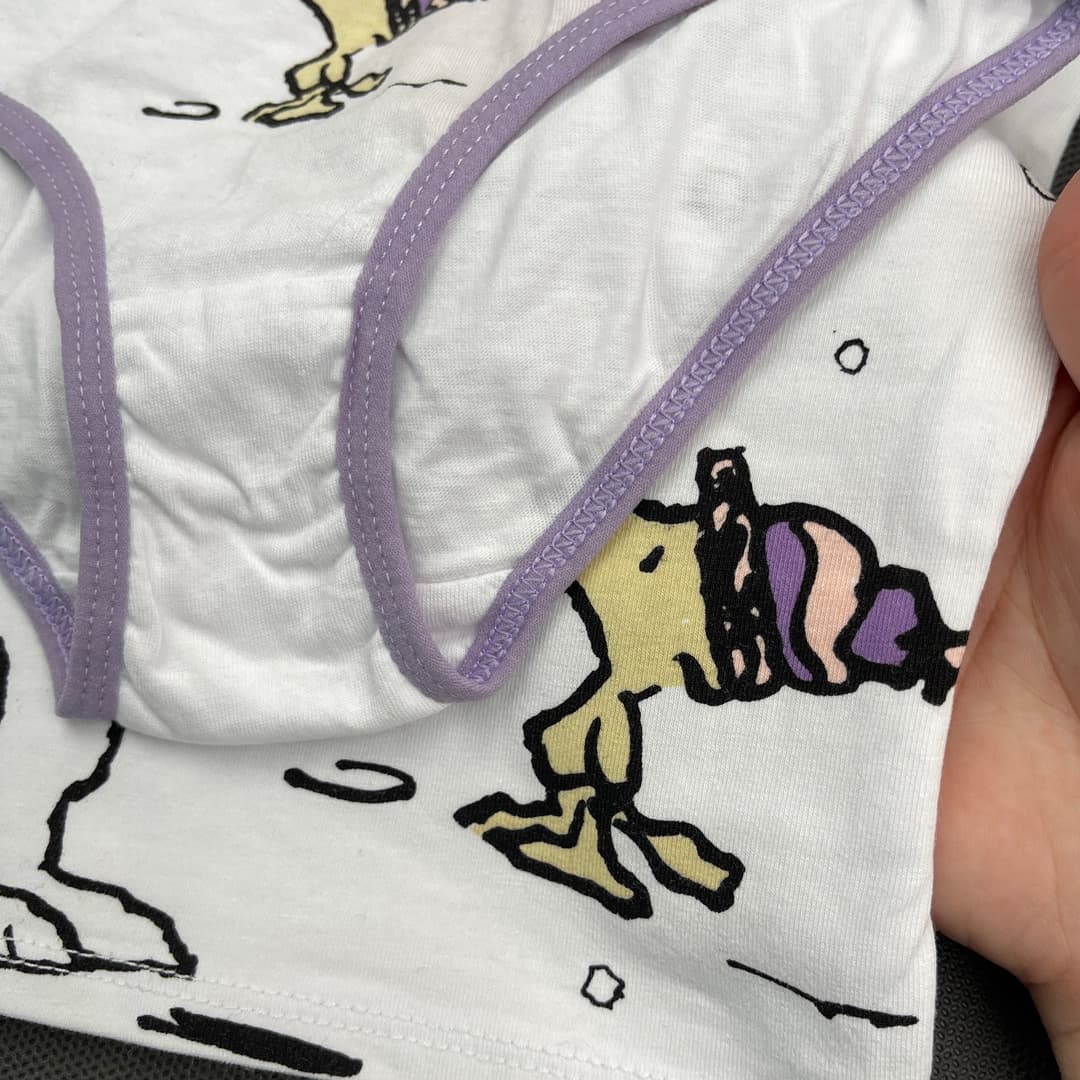 ست تاپ و شورت راحتی دخترانه برند PEANUTS کد k2127 — تصویر ۳