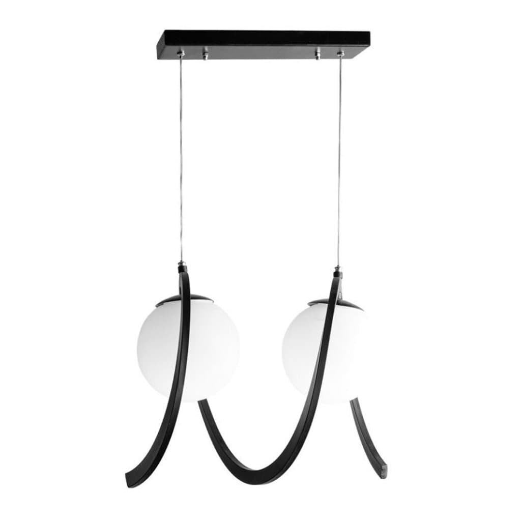 لوستر 2 شعله مولکولی چشمه نور مدل A1260/2