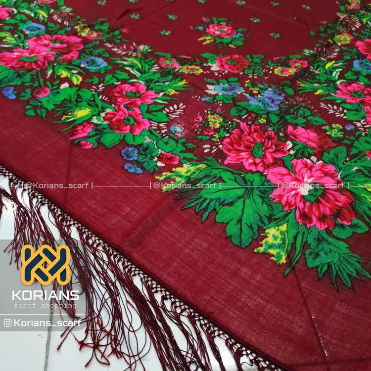 روسری نخی ژاپنی کد Rk9989 — تصویر ۵