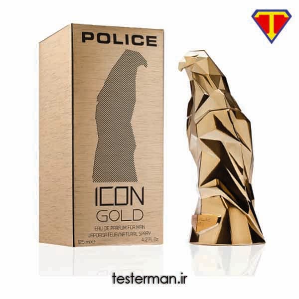 ادکلن اورجینال پلیس آیکون گلد مردانه Police Icon Gold