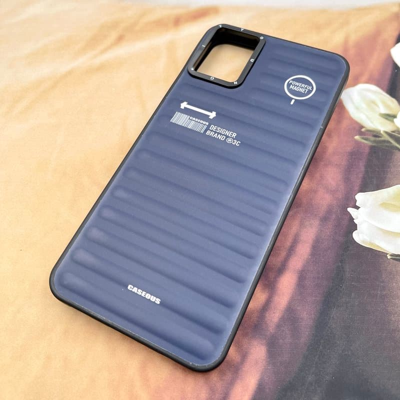 قاب گوشی Galaxy A05 سامسونگ Core Lines طرح یانگ کیت ضد ضربه محافظ لنز برجسته سرمه ای تیره کد 211127 — تصویر ۲
