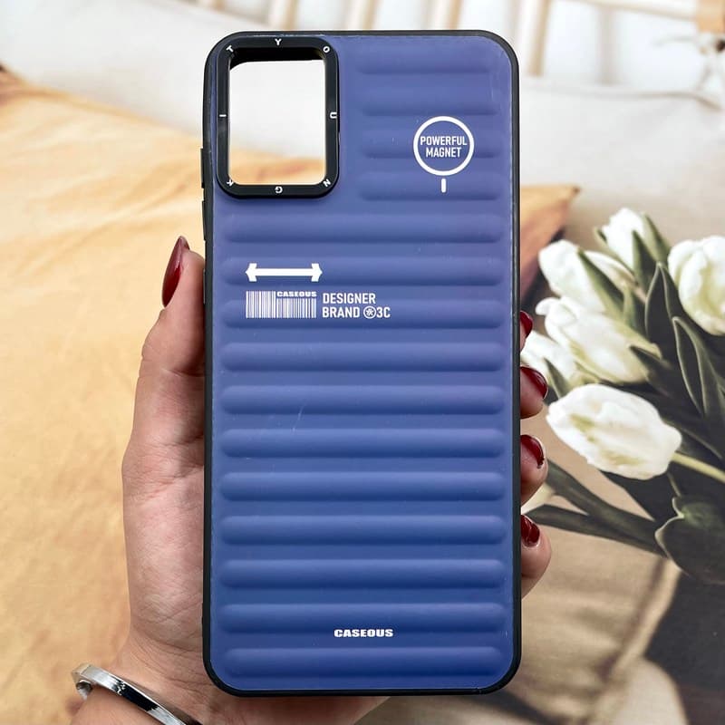 قاب گوشی Galaxy A05 سامسونگ Core Lines طرح یانگ کیت ضد ضربه محافظ لنز برجسته سرمه ای کد 551034
