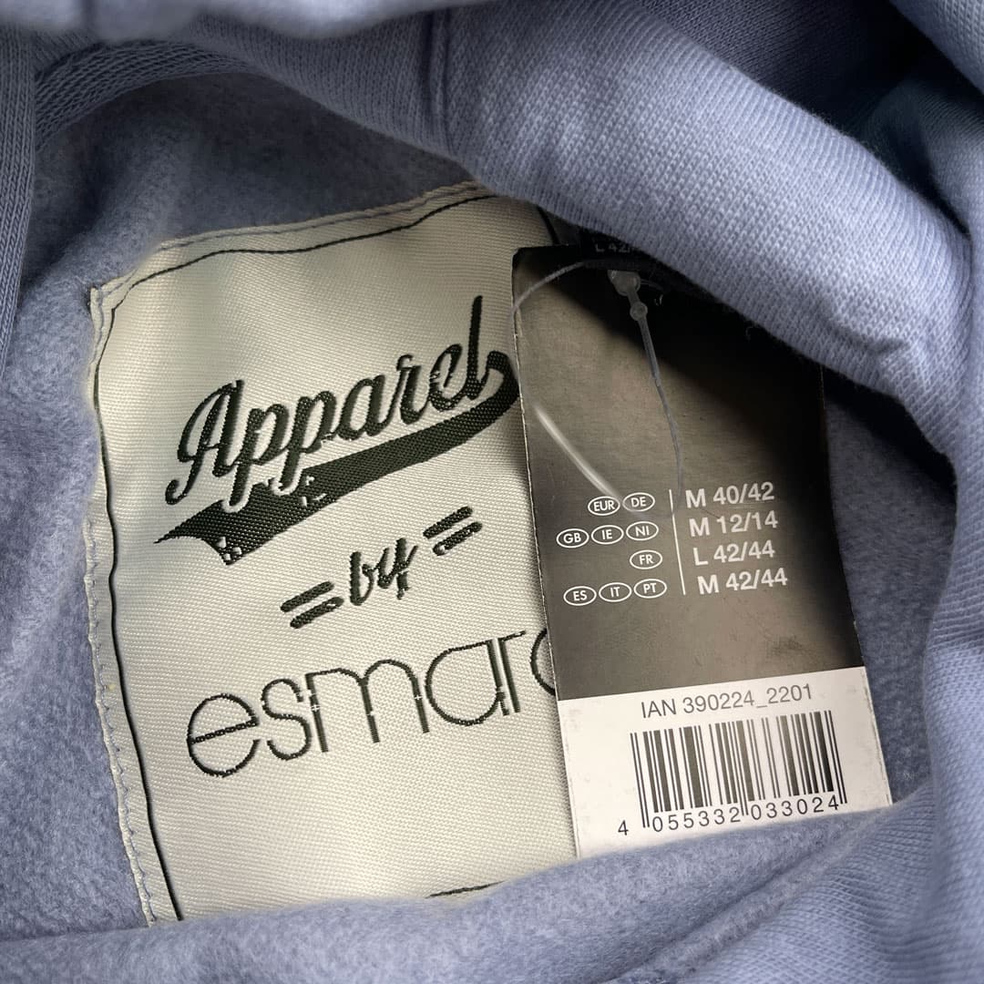 هودی لانگ زنانه برند esmara کد b3327 — تصویر ۵