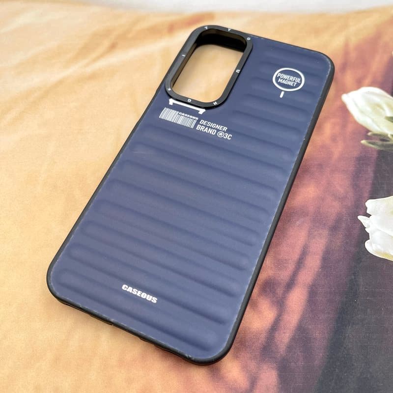 قاب گوشی Galaxy A25 سامسونگ Core Lines طرح یانگ کیت ضد ضربه محافظ لنز برجسته سرمه ای تیره کد 901928 — تصویر ۲